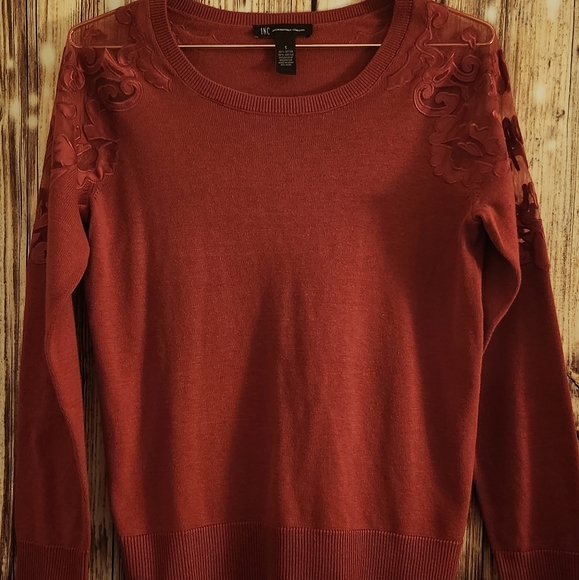 I.N.C. Sweaters - I.N.C Red Top